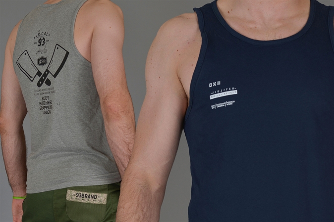 2-PACK of 93brand Tank Tops Body Butchers & Jiu Jitsu Originals